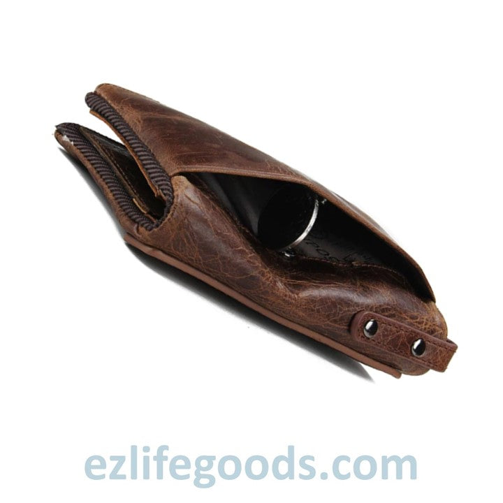 EZLIFEGOODS-Genuine Cowhide Leather Wallet For Men