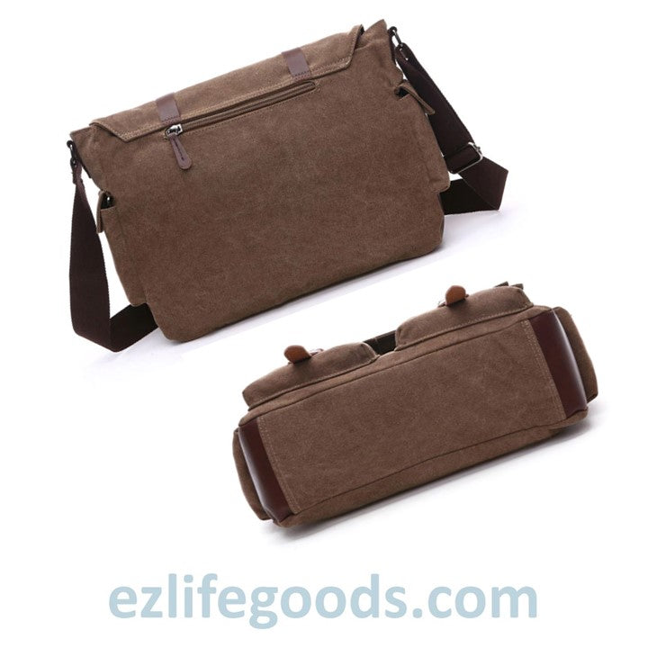 EZLIFEGOODS-Stylish Large Capacity Messenger Bag