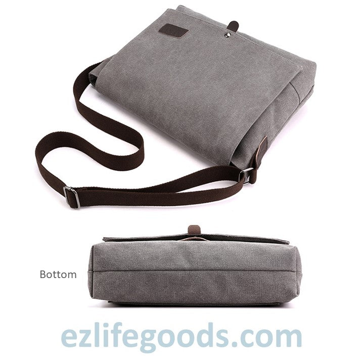 Multi Function Canvas Messenger Shoulder Bag for Men