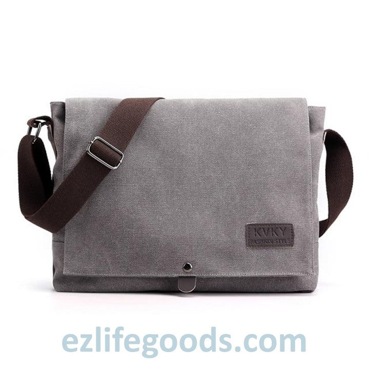 Multi Function Canvas Messenger Shoulder Bag for Men