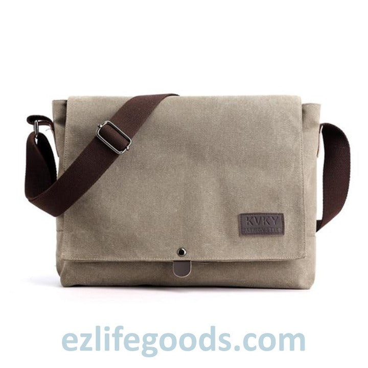 Multi Function Canvas Messenger Shoulder Bag for Men